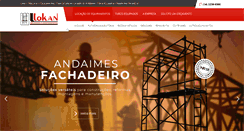 Desktop Screenshot of lokan.com.br